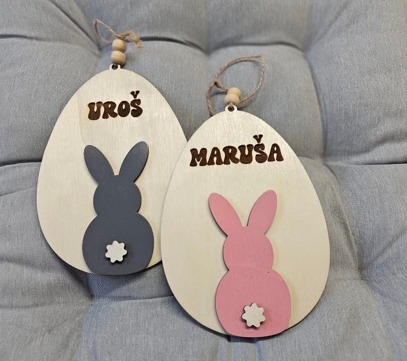 Lesene velikonočne dekoracije